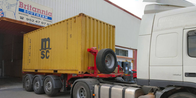 FCL Transporte en contenedores marítimos